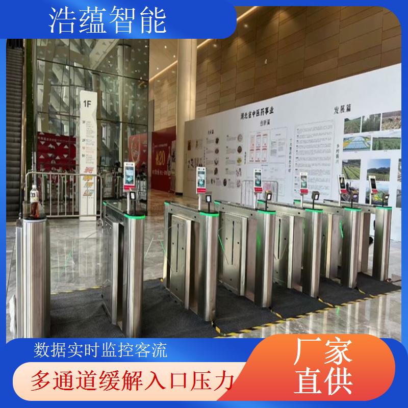 燃气博览会摆闸闸机租赁 - 防尾随款 + 博览技术驻场
