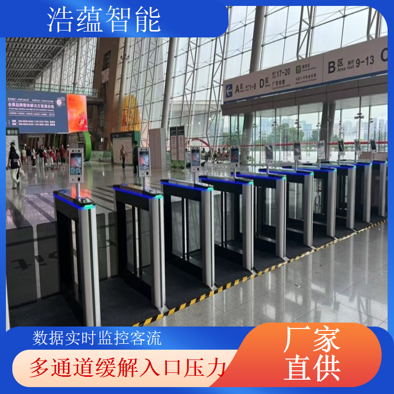燃气博览会摆闸闸机租赁 - 人脸识别防尾随款 + 多展售后支持
