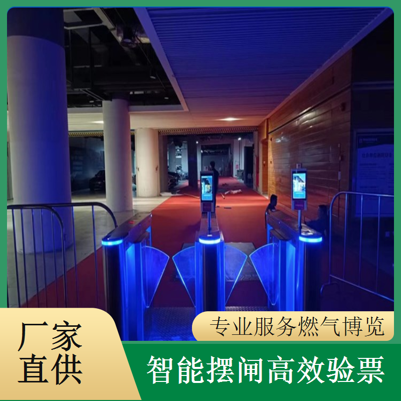燃气博览会摆闸闸机租赁 - 防尾随人脸识别款 + 博览应急租用