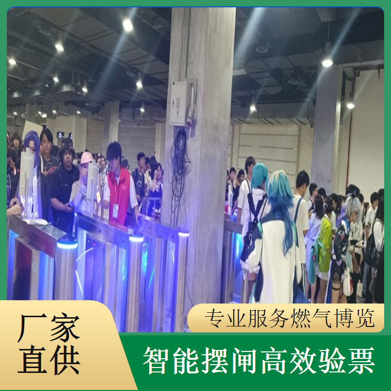 燃气博览会摆闸闸机租赁 - 身份证防尾随款 + 博览应急支持