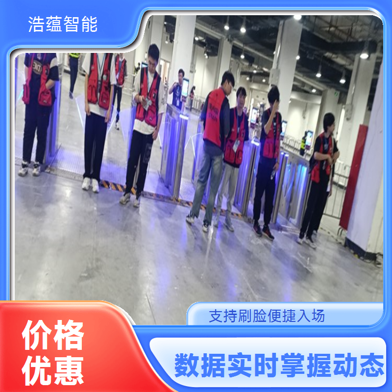 养老服务业博览会摆闸闸机租赁 - 二维码款 + 博览应急维护
