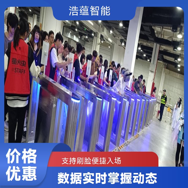 养老服务业博览会摆闸闸机租赁 - 二维码快速通行款 + 博览适配可开票