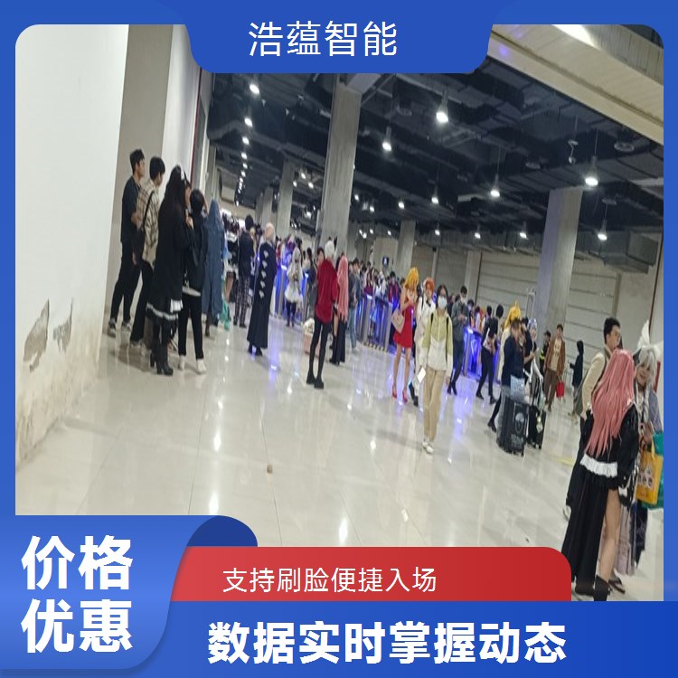 养老服务业博览会摆闸闸机租赁 - 防尾随二维码款 + 短期技术支持全