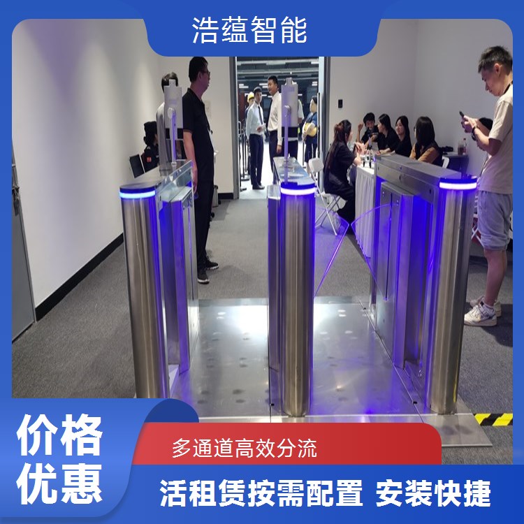 养老服务业博览会摆闸闸机租赁 - 二维码款 + 博览应急可开票