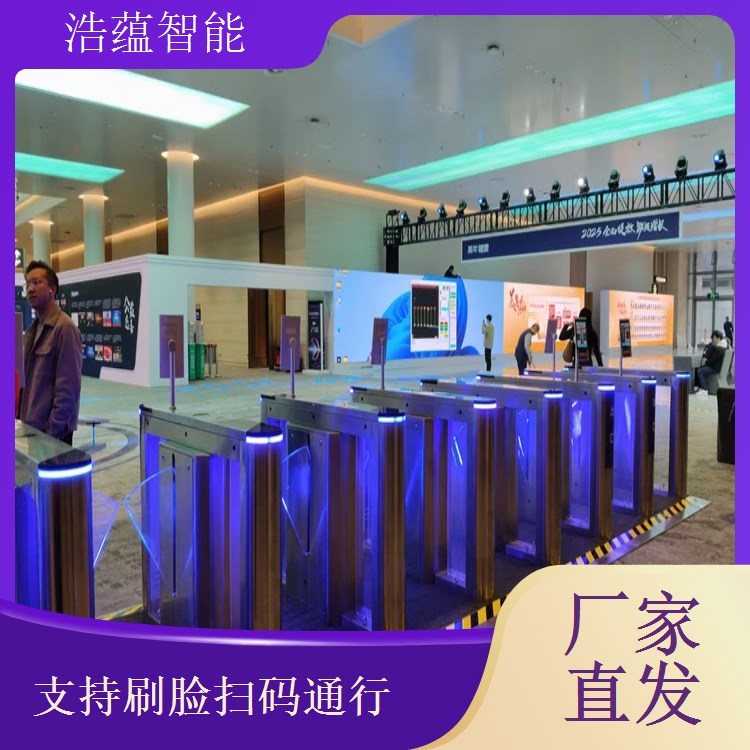 火锅博览会夜间需要安保租赁带报警功能摆闸