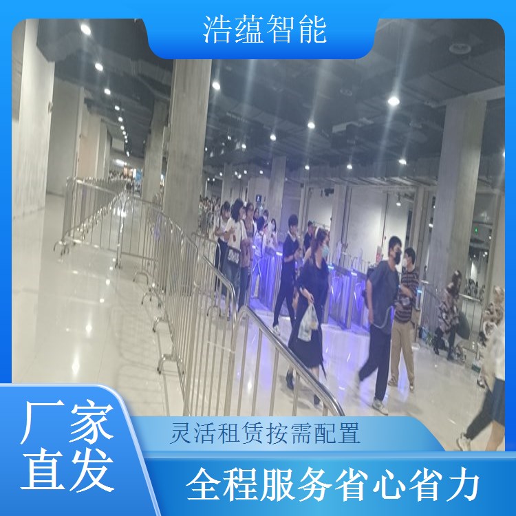 重点服务一二线城市火锅展会摆闸机租赁业务