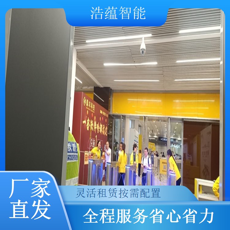 原有设备故障火锅展会摆闸租赁提供临时方案