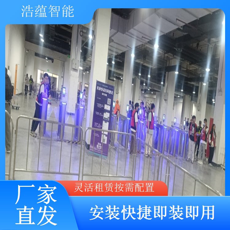 原有设备故障宠物展会闸机租赁提供临时方案