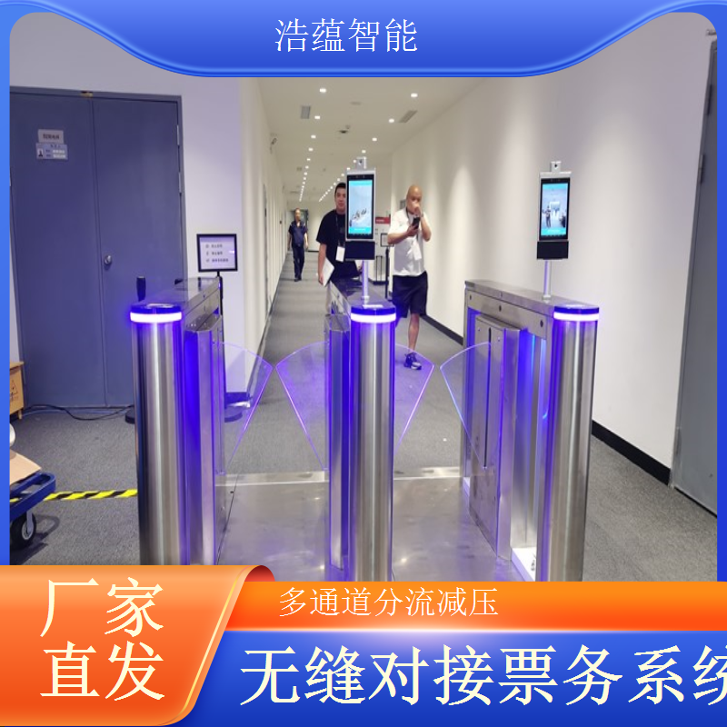  工业创新展会VIP嘉宾通道专用高端摆闸机租赁