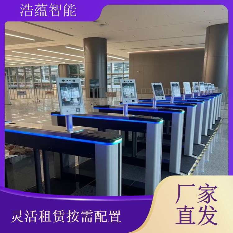  低功耗节能环保智能博览会闸机租赁绿色理念