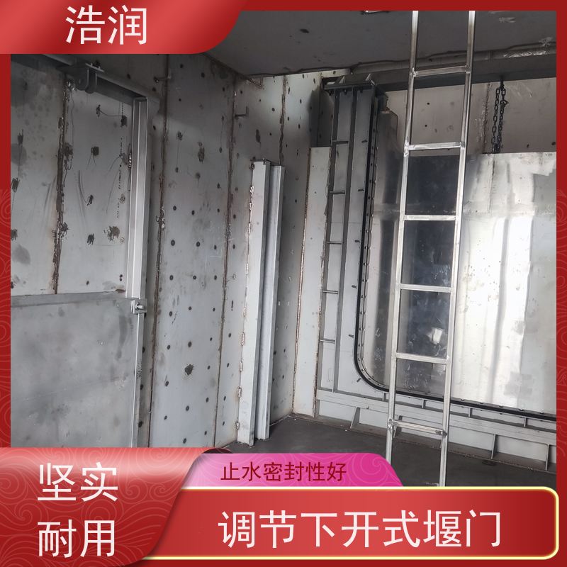 浩润 智能下开式堰门 结构稳固 抗压好 便于维护