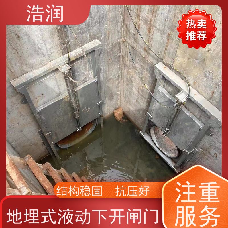 浩润 旋转式调节堰门 运行平稳 做工精细 全国供应