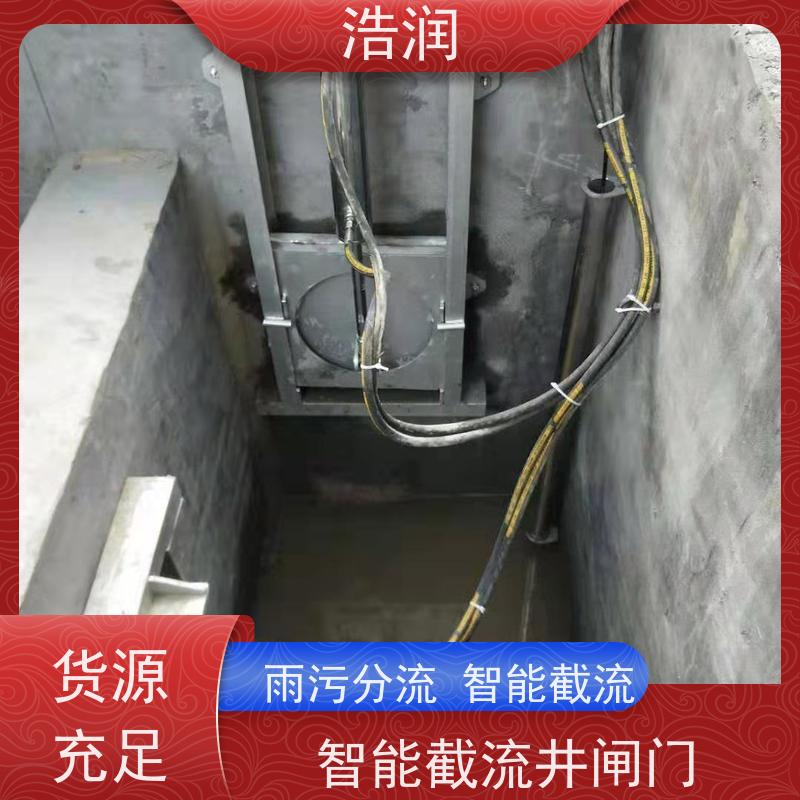 浩润 智能液动下开闸门 防腐性强 结构合理 全国供应