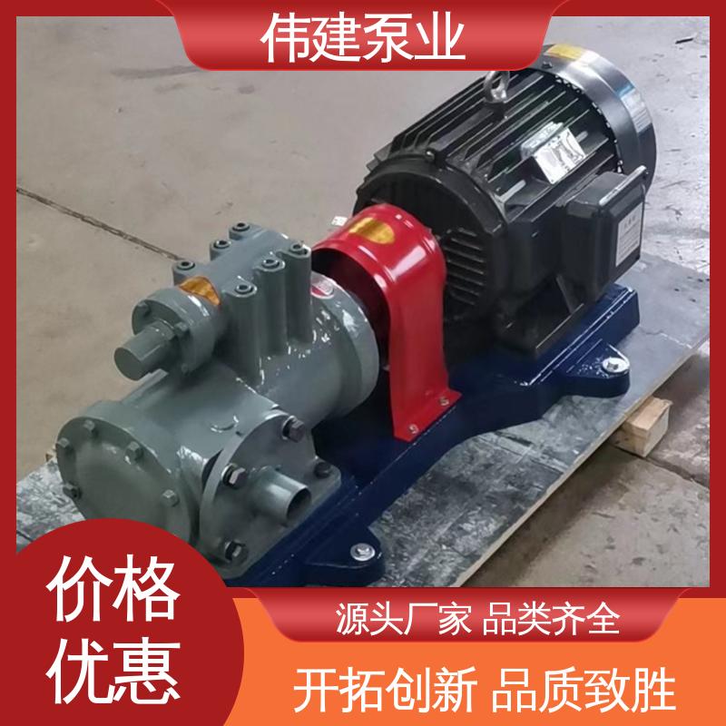 伟建生产 结构紧凑 润滑油沥青输送 点火油泵 输出稳定