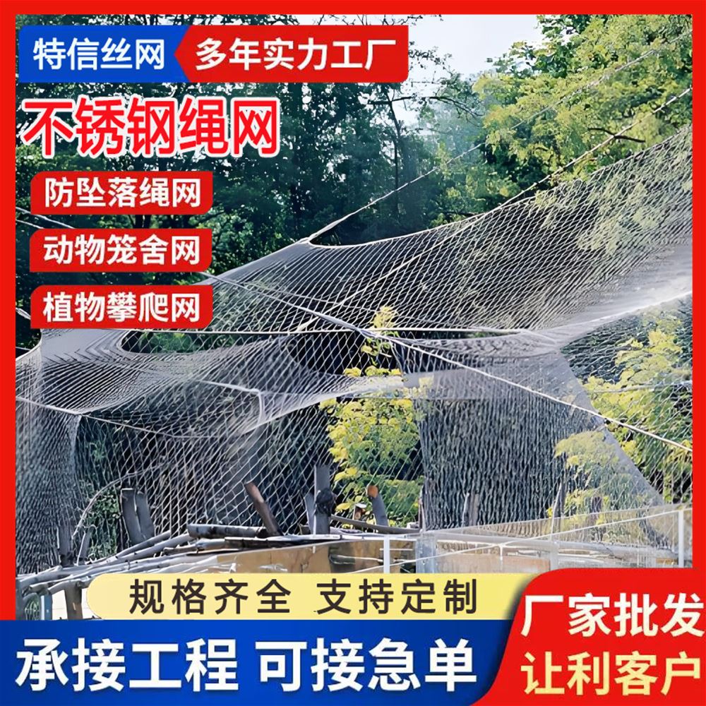 特信金属 防坠落用 规格齐全 可按需定制 楼梯装饰防护网 铁