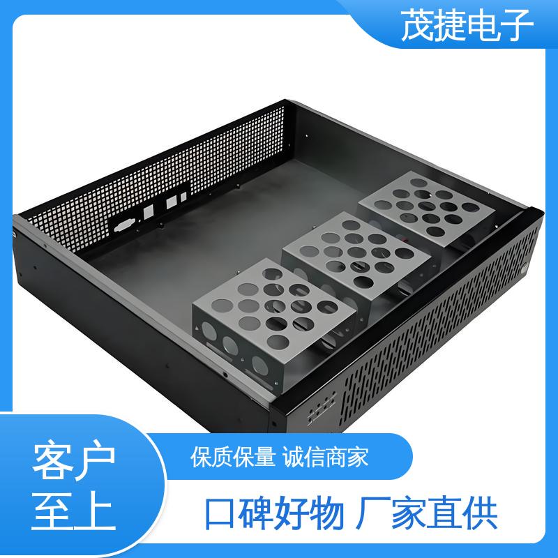 微型电脑铝外壳 静电喷涂 激光打孔件 机架焊接加工 茂捷电子