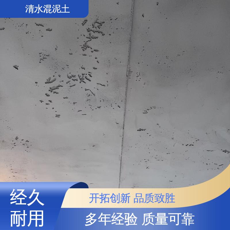 源头厂家 品类齐全 清水混凝土地面 墙面误差≤2mm 威乐森