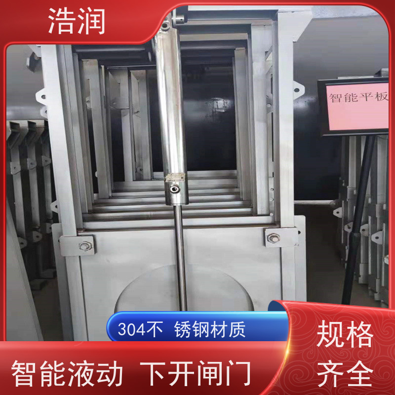 浩润 液动下开闸门 防腐性强 结构合理 性价比高