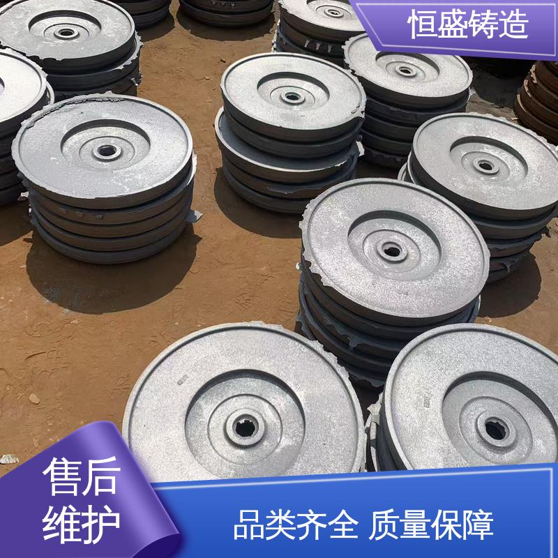 恒盛生产 建筑工地用 精心设计 底座立柱横梁件 异性铸件