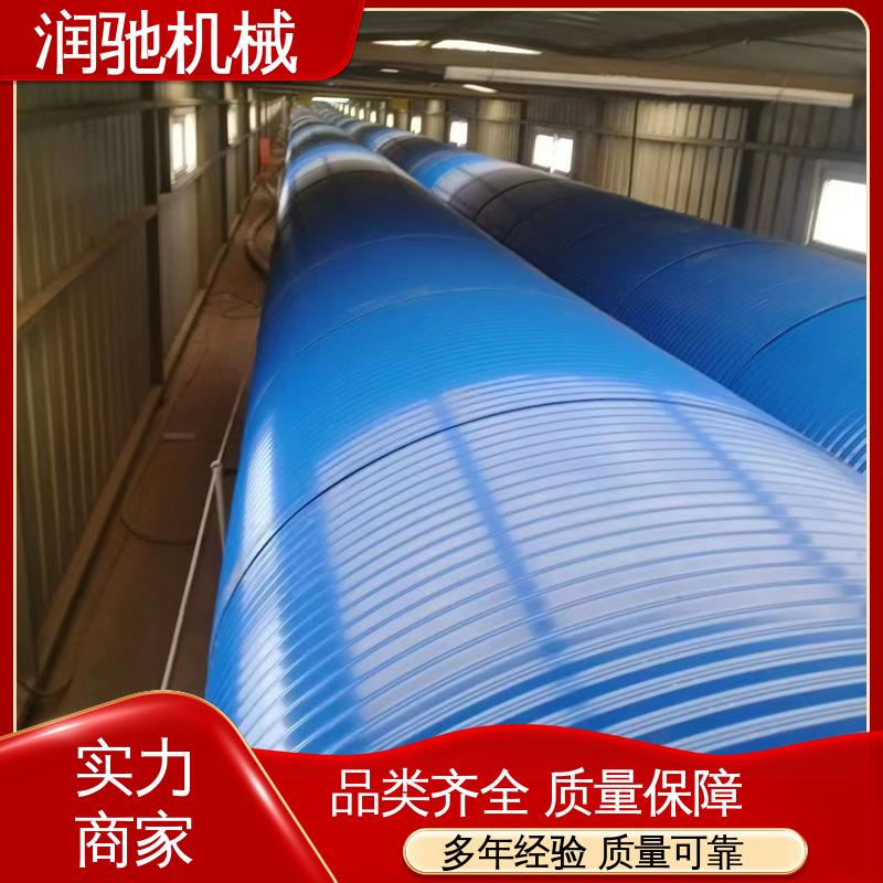 润驰供应 水泥厂用 输送机固定罩 使用寿命长 蓝色B1000