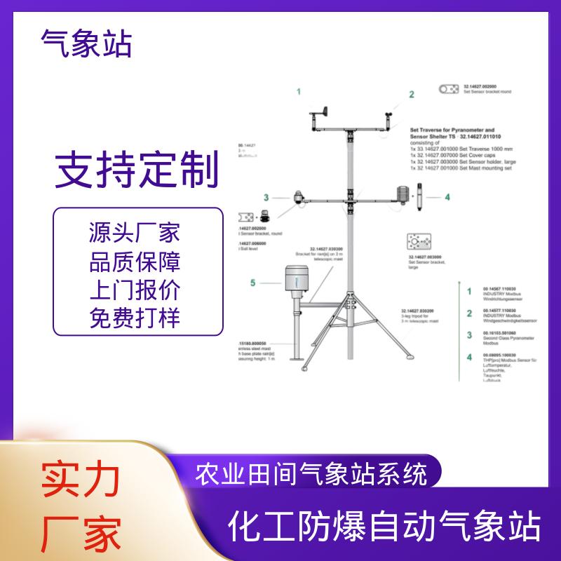 德国Lambrecht 多参数自动气象站 风向范围 ±3° 规模定制生产