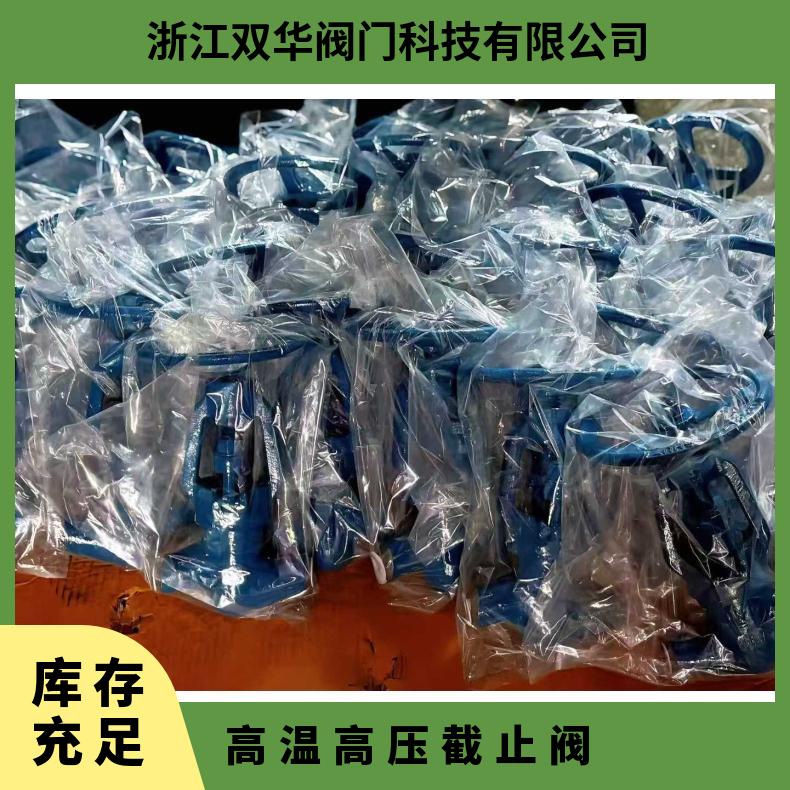 双华阀门 电站阀高温高压南通体截止阀 焊接 J61Y-200 P54 100V