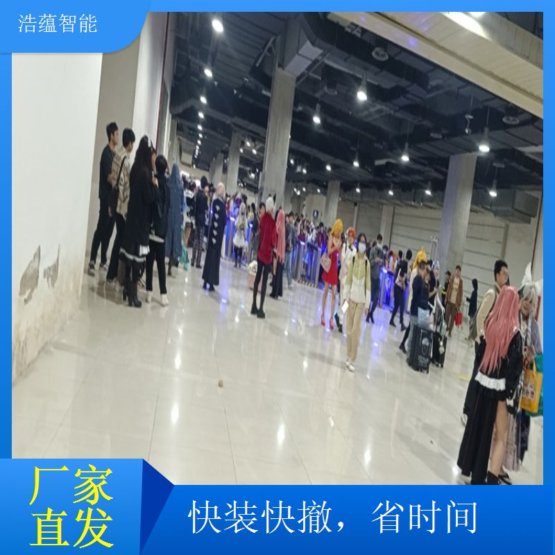 大型短期展摆闸出租，适用于各类博览会入口管理
