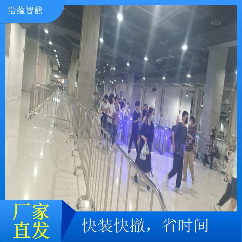 大型展会场馆入口摆闸租赁数量测算方法分享