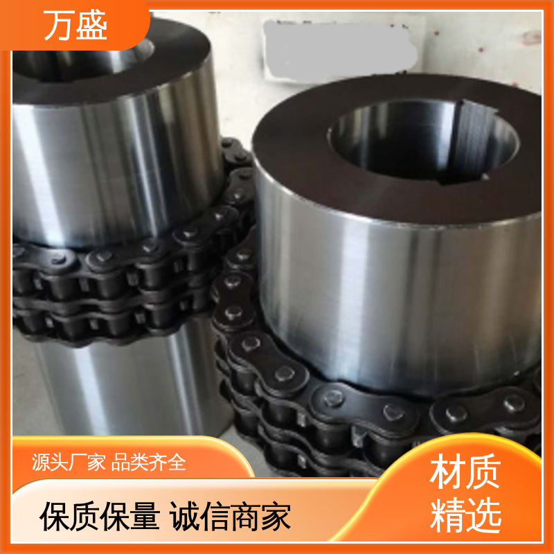 绝缘性能好 拖拉机专用 多排滚子链联轴器 GL9 万盛
