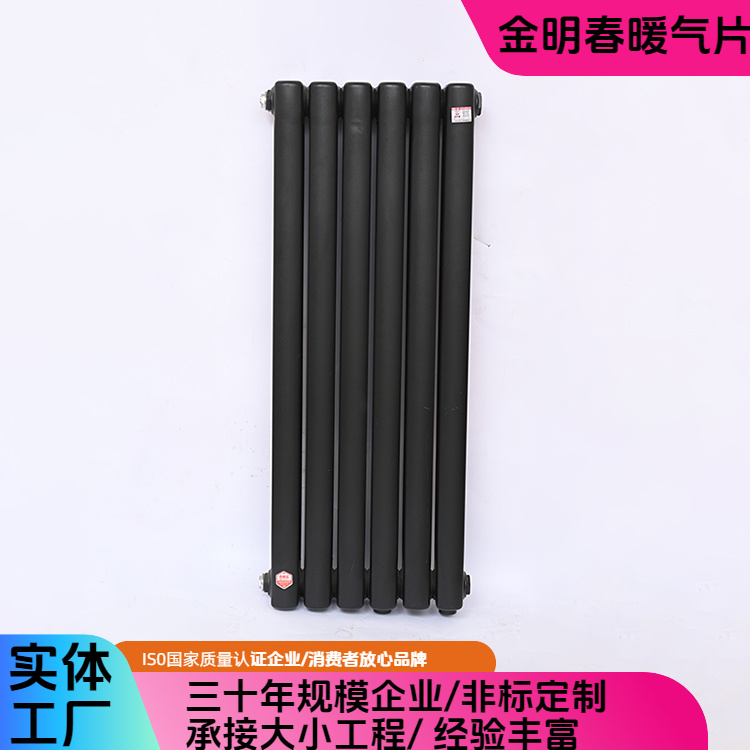 金明春 厂家供应 钢二柱暖气片scggz209 防腐防锈易安装 规格齐全
