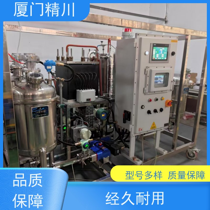 精川半导体科里奥利质量流量计接液316L材质有保障