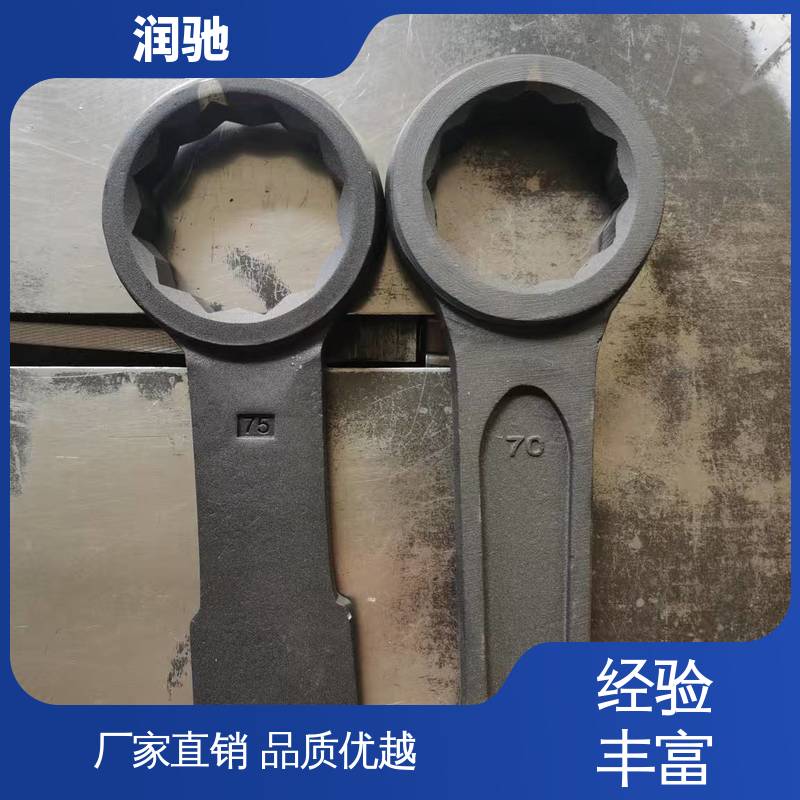 润驰生产 S95 加长重型 敲击梅花扳手 高碳钢材质 