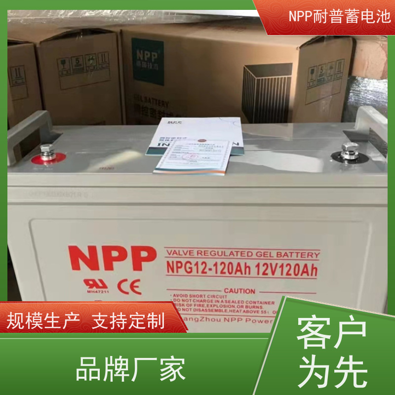 UPS不间断电源蓄电池 NPG12-120 适用机房储能蓄电 华南区代理 