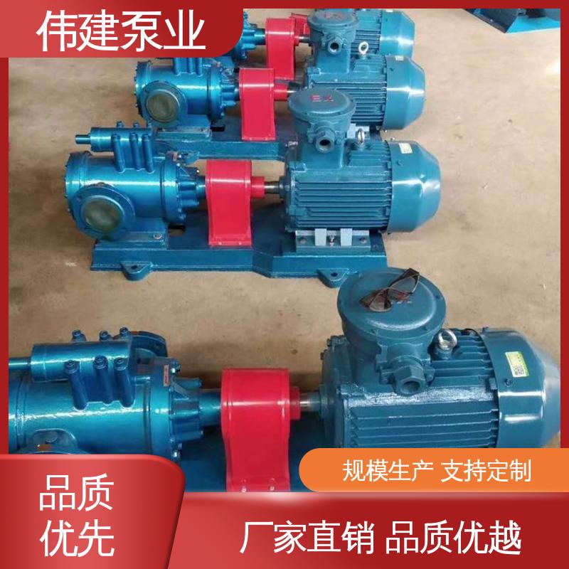 伟建供应 可定制 增压燃油喷射 高粘度重油泵 不易变形