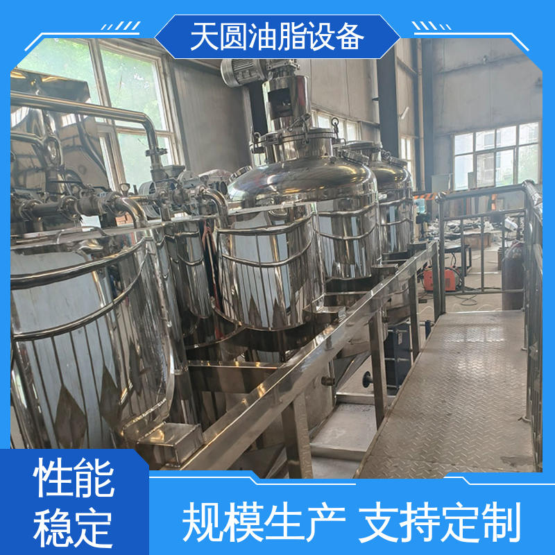 一站式供应 可按需定制 动物油设备 连续熬炼 天圆