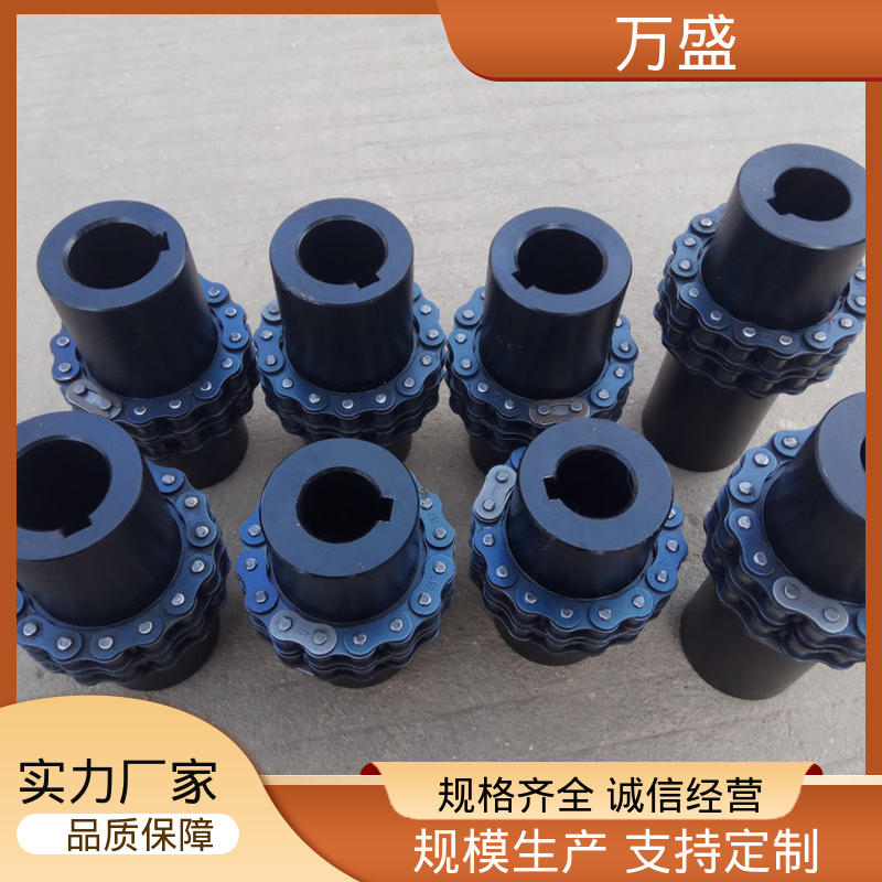 风机专用 传动平稳 GLF3 机械滚子链联轴器 万盛