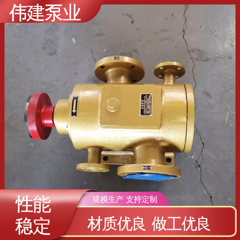 防水防锈 振动小噪音低 高压力三螺杆泵 搅拌站用 伟建供应