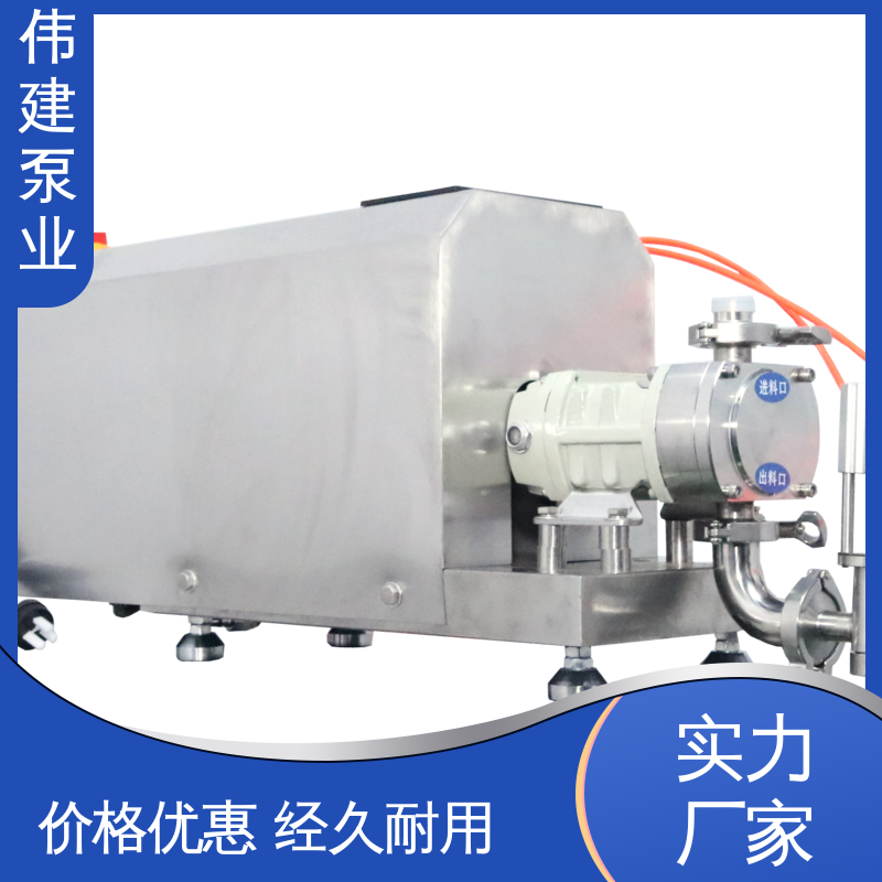伟建定制 蜂蜜糖蜜定量灌装泵 计量精准 快速拆卸清洗