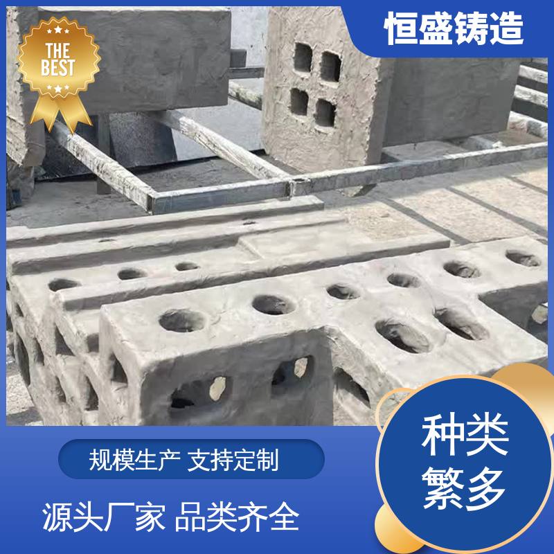恒盛生产 风机电机皮带轮 耐磨耐用 底座立柱横梁件 树脂砂铸造