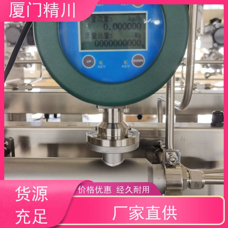 精川 锂电行业小口径质量流量计 连接方式支持定制 省心