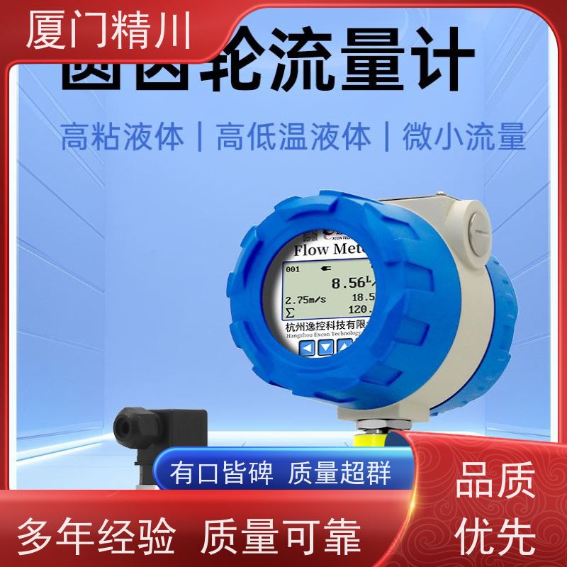精川 加药控制 微小型圆齿轮流量计 安装无需前后直管段 只为您好用