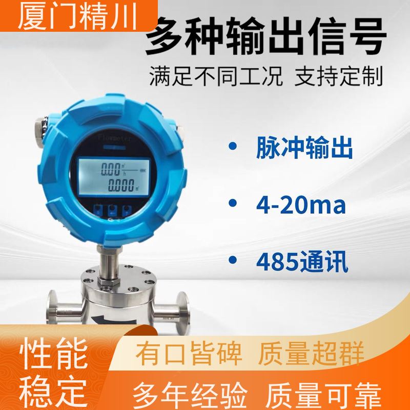 精川 加药控制 防腐型齿轮流量计 可测液体1L/H 生产十多年