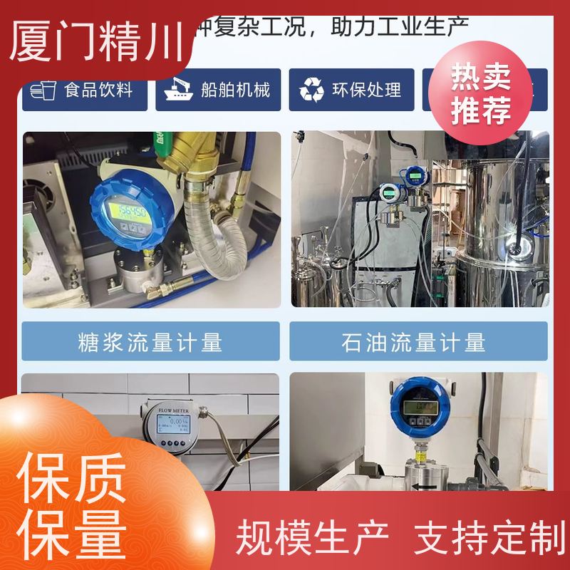 精川股份 润滑脂 防腐型齿轮流量计 适用脉冲流 有多个真实案例