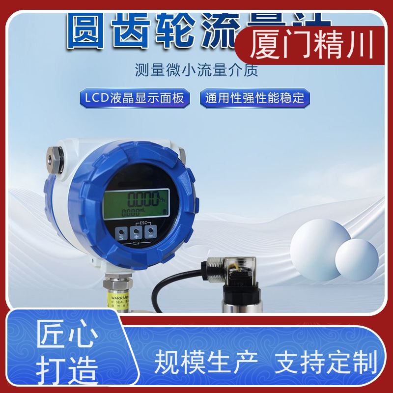 精川 加药系统 防腐型齿轮流量计 适用脉冲流 只为您好用