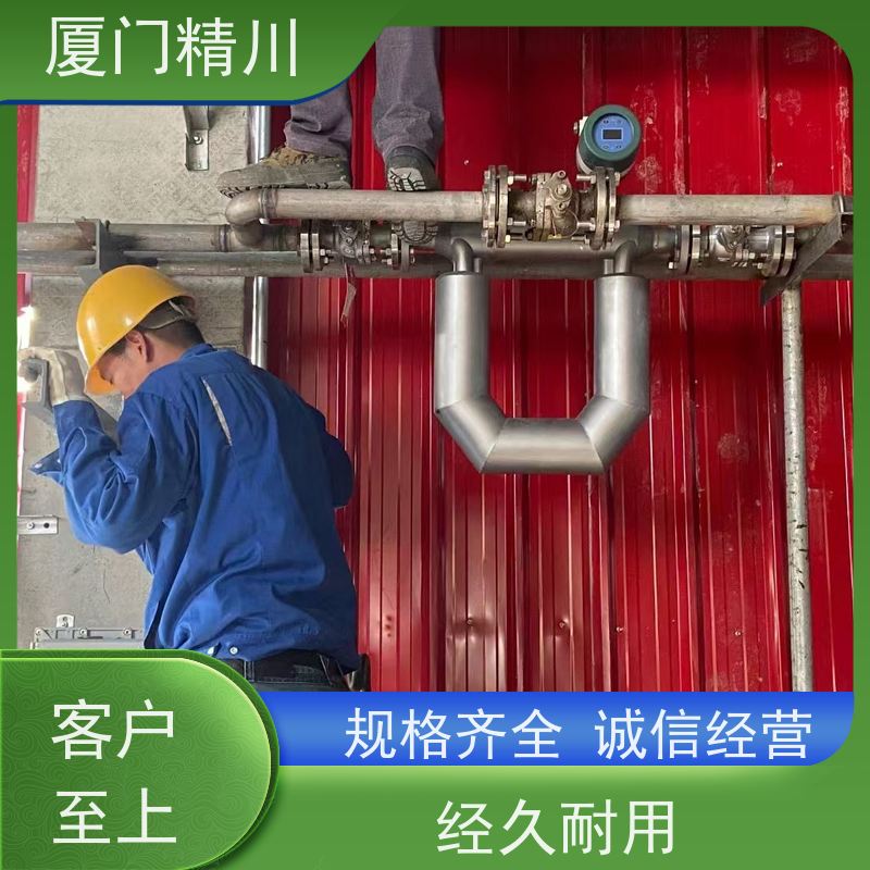 精川股份 食品厂液体质量流量计 接液316L材质 省力