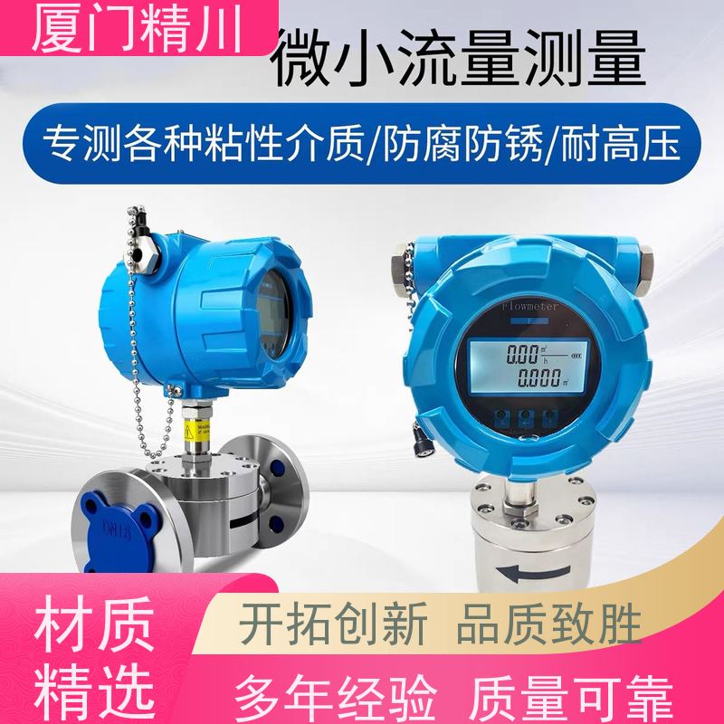 精川股份 加药系统 圆齿轮流量计 可测液体1L/H 生产十多年