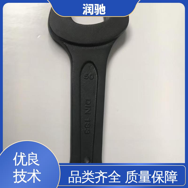 润驰供应 整体锻造工艺 英制 锤击梅花扳手 加长重型