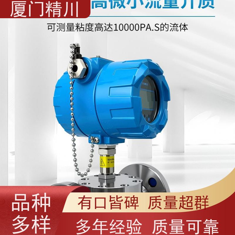 精川 热熔胶 防腐型齿轮流量计 可测液体1L/H 生产十多年