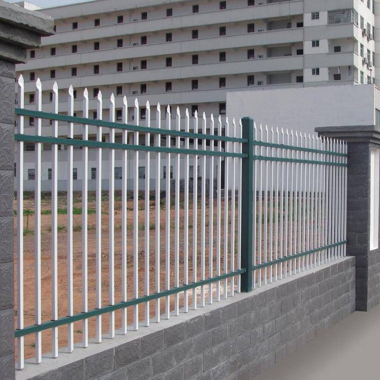 园区围墙栅栏庭院围栏网锌钢道路护栏使用寿命长
