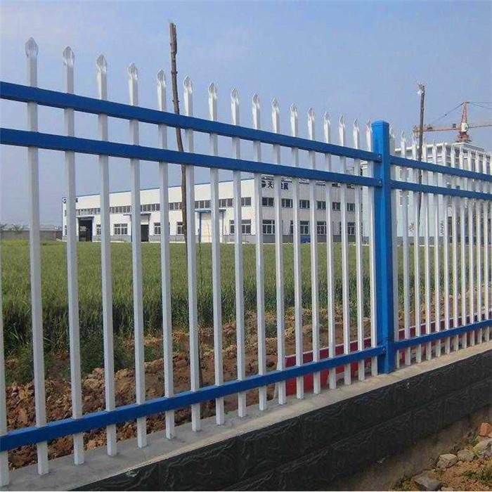 小区围墙护栏厂区学校方钢防盗栏杆农村别墅院墙铁围栏使用寿命长